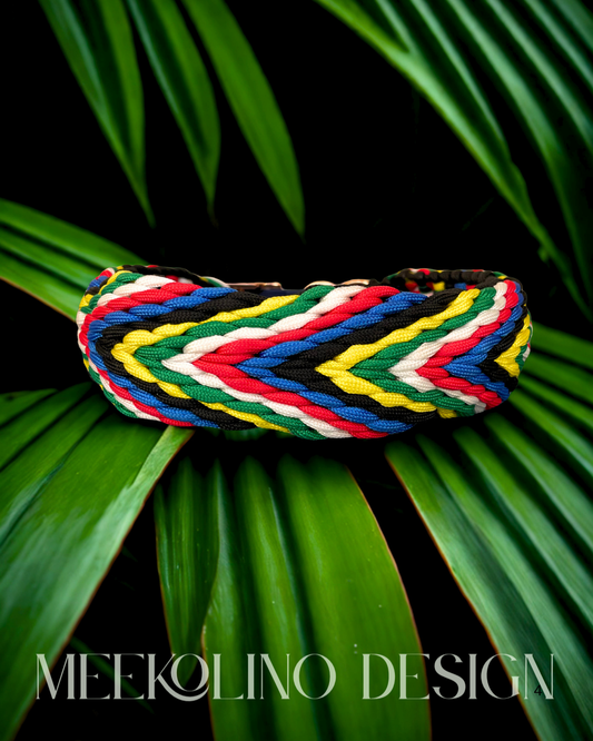Paracord Set Halsband und Leine „Wakka Wakka“