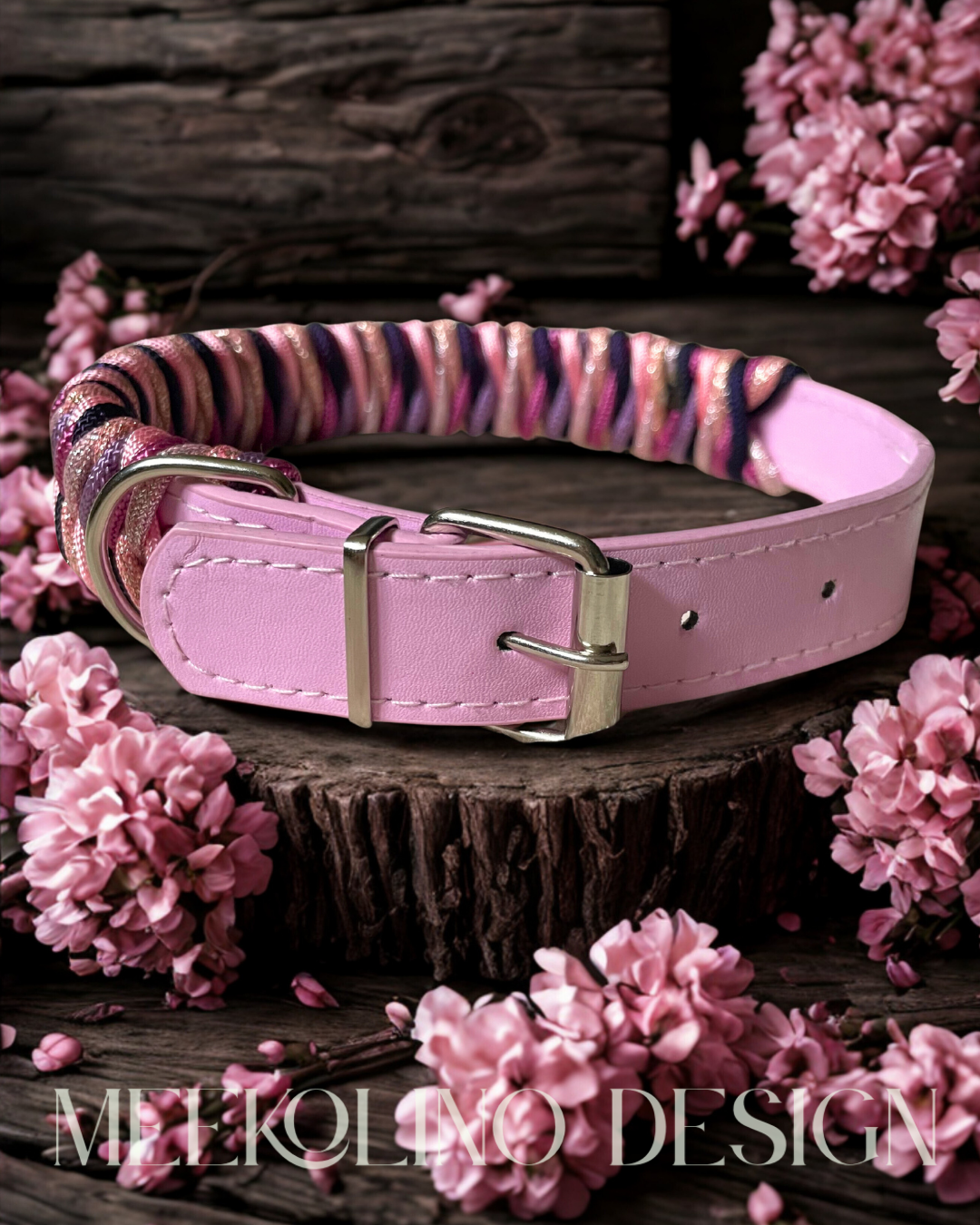 Paracord Set Halsband und Leine „GlitterDream“