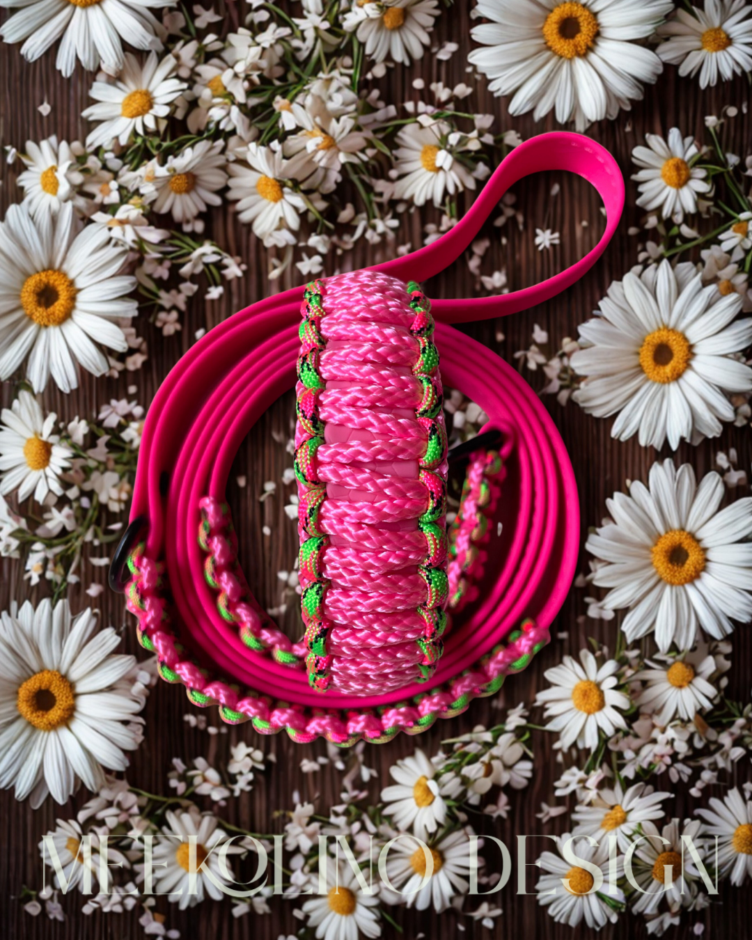 Biothane meets Paracord „Neon Melone“