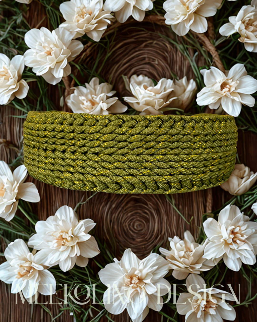 Paracord Set Halsband und Leine „Emil“