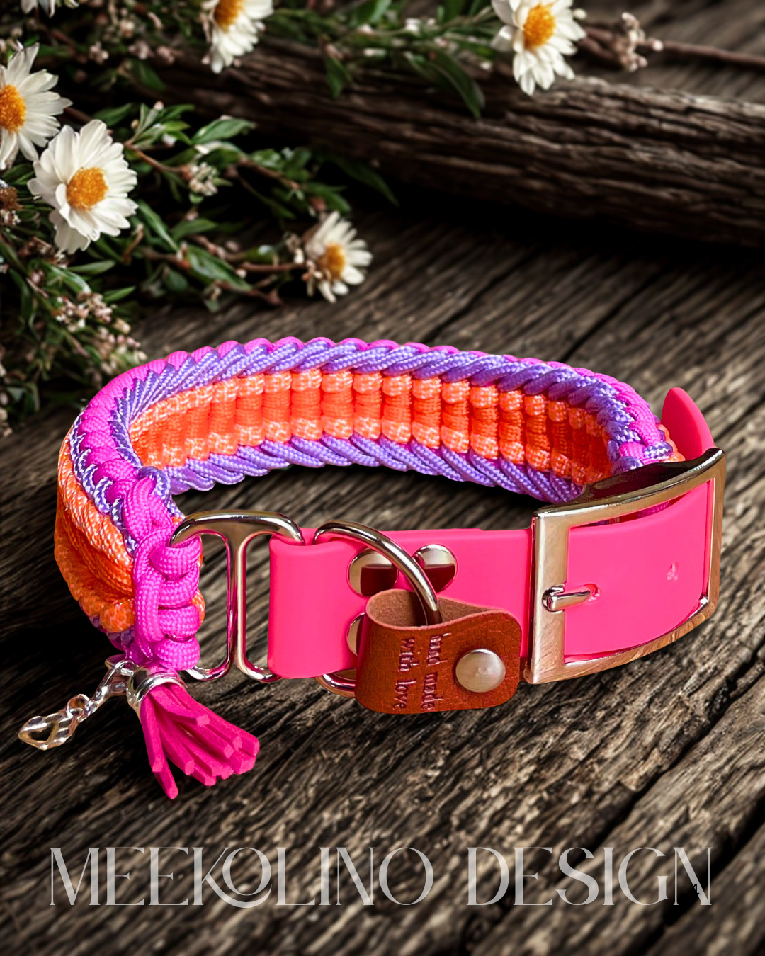 Paracord Set Halsband und Leine „Chuba“