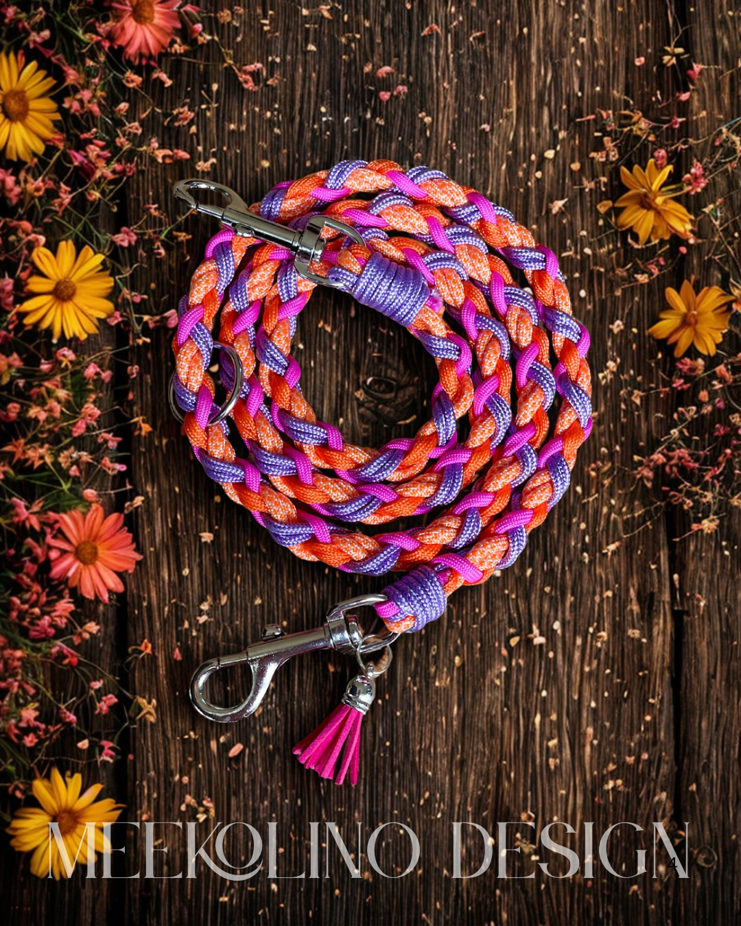 Paracord Set Halsband und Leine „Chuba“