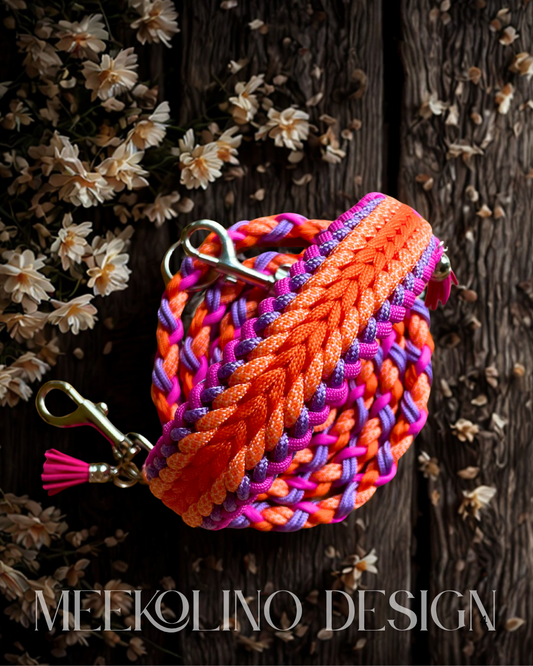 Paracord Set Halsband und Leine „Chuba“