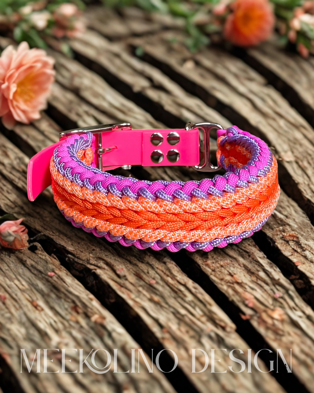 Paracord Set Halsband und Leine „Chuba“