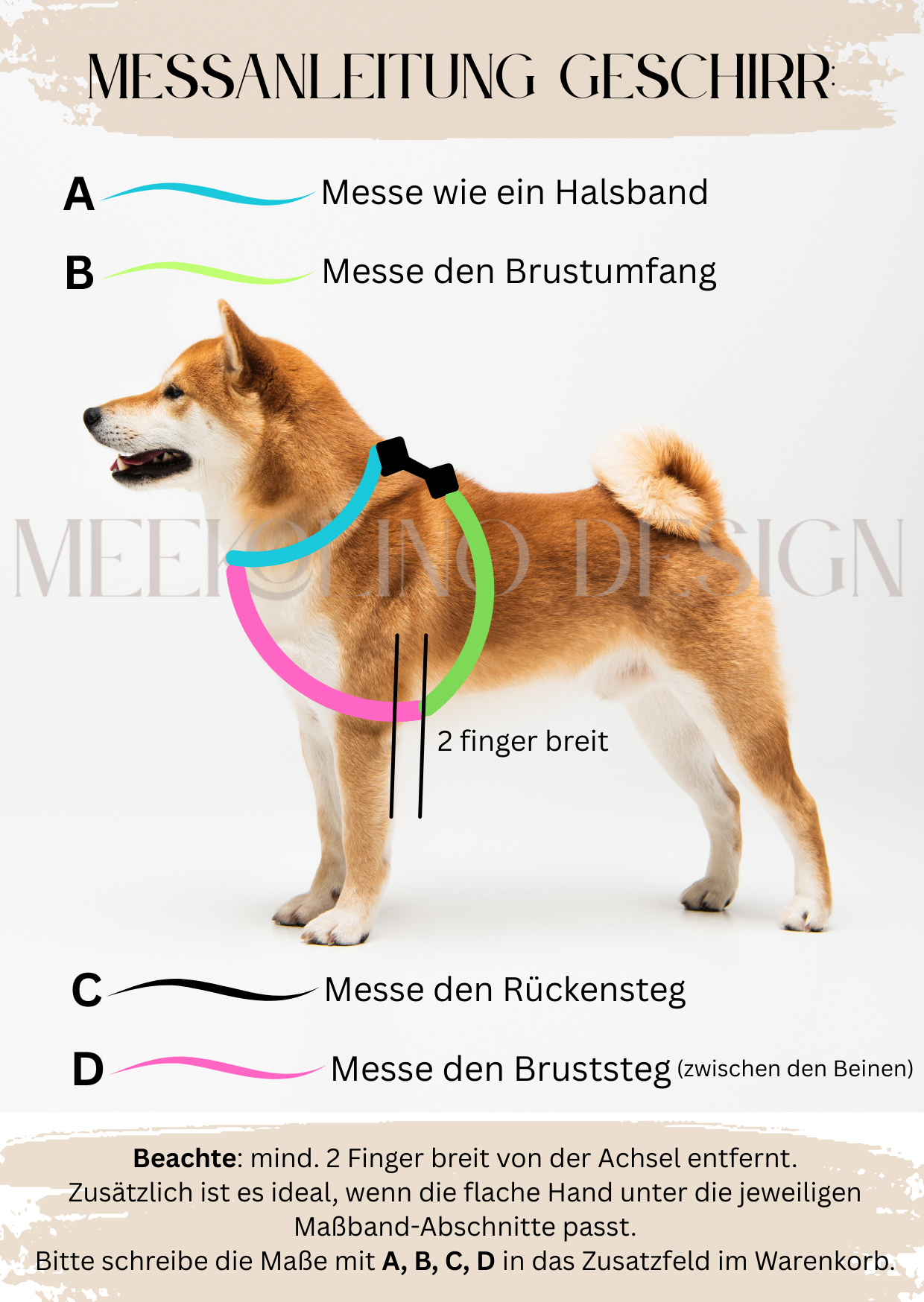 Hunde & Katzen-Geschirr „Blue-na“