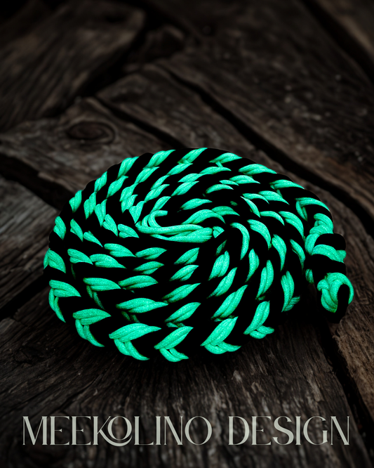 Paracord Leine „Neon Snake“