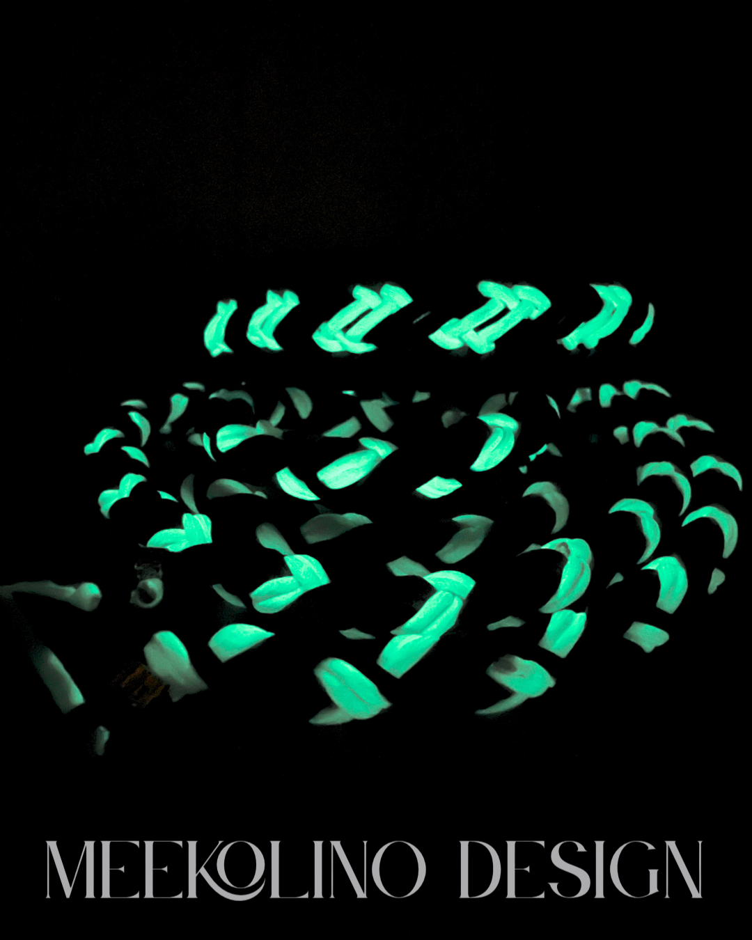Paracord Set Halsband und Leine „Lights up Piet Pane“