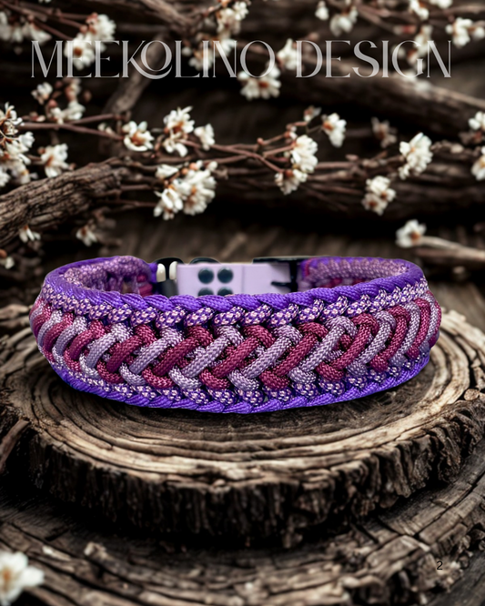 Paracord Set Halsband und Leine „Elise“