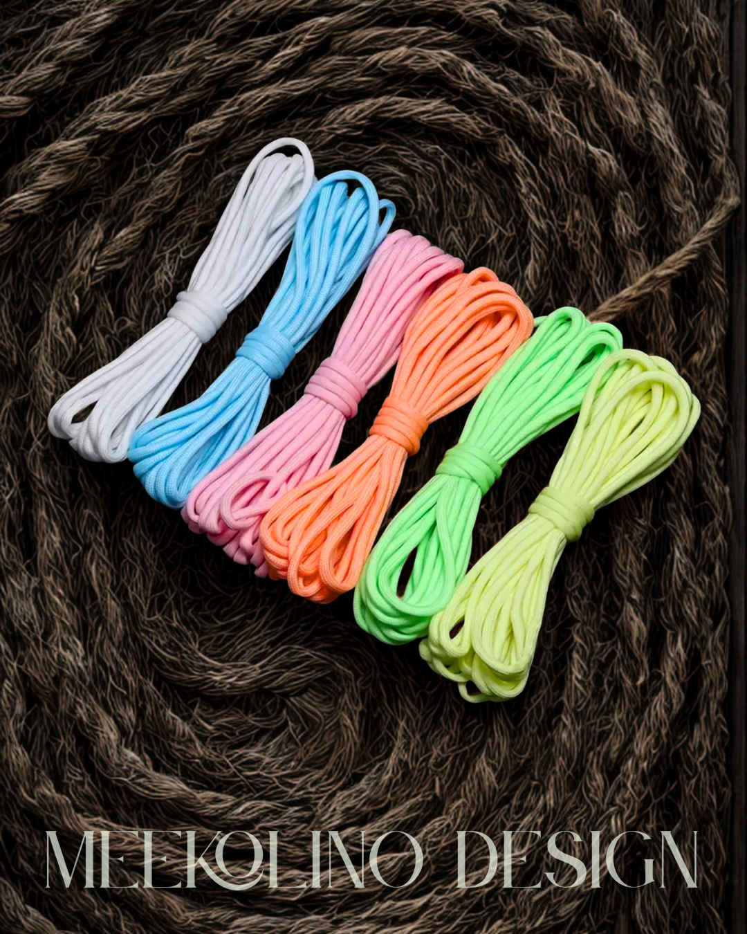 Paracord Set Halsband und Leine „Lights up Piet Pane“
