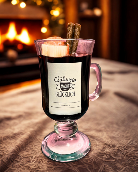 Kerze im Glas „Glühwein & Aperol Spritz“