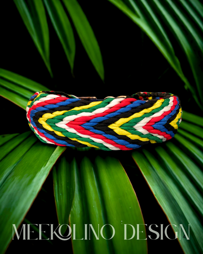 Paracord Set Halsband und Leine „Wakka Wakka“
