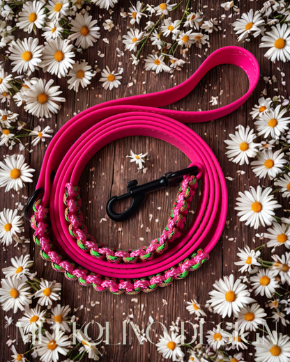 Biothane meets Paracord „Neon Melone“
