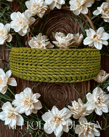Paracord Set Halsband und Leine „Emil“