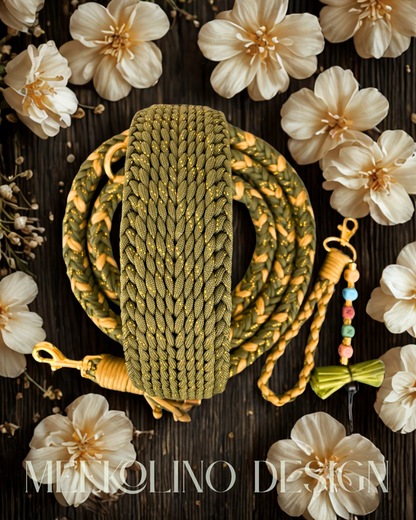 Paracord Set Halsband und Leine „Emil“