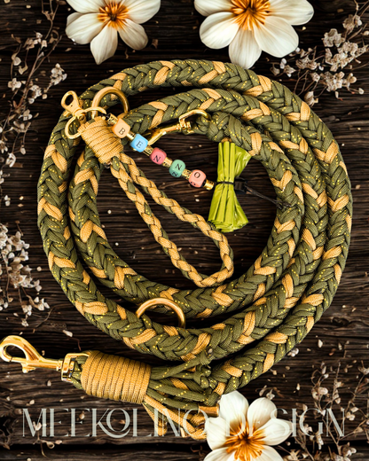 Paracord Set Halsband und Leine „Emil“