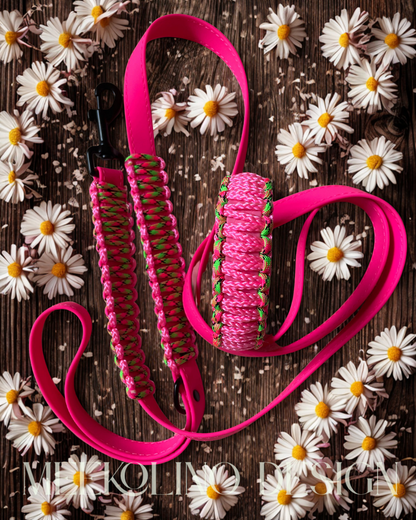 Biothane meets Paracord „Neon Melone“