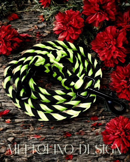 Paracord Leine „Neon Snake“