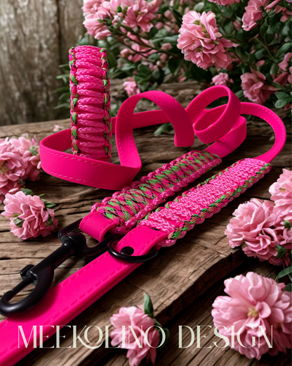 Biothane meets Paracord „Neon Melone“